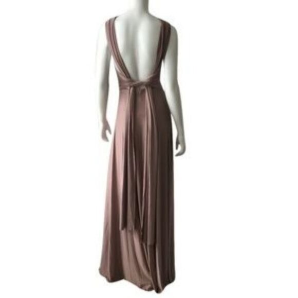 Brown Sugar Convertible Wrap Dress - Picture 6 of 6